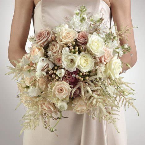 White Astilbe Bridal Bouquet - DIY Wedding Flower Tutorials & Supplies