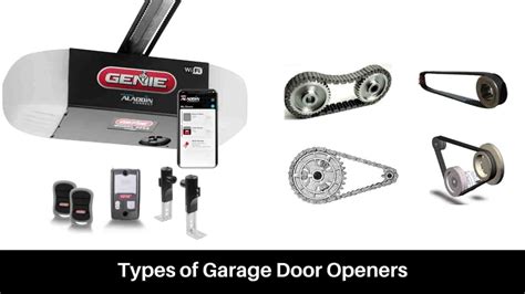 5 Different Types of Garage Door Openers