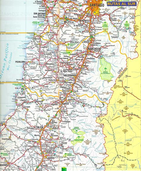 (16a) Chile road map (2007 edition) – mapa de rutas de Chi… | Flickr