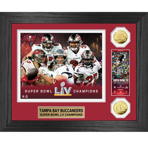 Tampa Bay Buccaneers Super Bowl LV Champions Framed Print