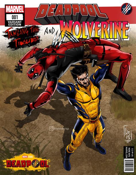 Deadpool vs Wolverine - Comic Book Cover by itzluisx on DeviantArt