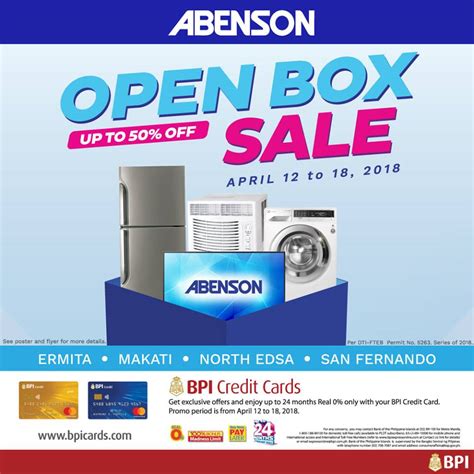 Manila Shopper: Abenson Open Box SALE: Apr 2018