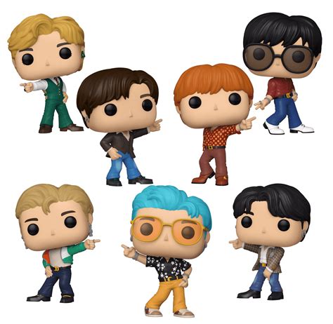 BTS Funko Pop! (Dynamite) Complete Set of 7 (Pre-Order) – Big Apple Collectibles