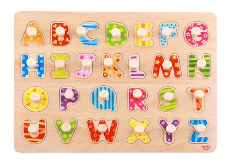 Tooky Toy Wooden Alphabet Puzzle - Toys 4 You