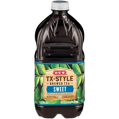 H-E-B Texas-Style Brewed Sweet Iced Tea - Shop Tea at H-E-B