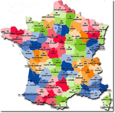 TOP47+ Carte De France Avec Régions Et Départements Images - Usvmoncheaux