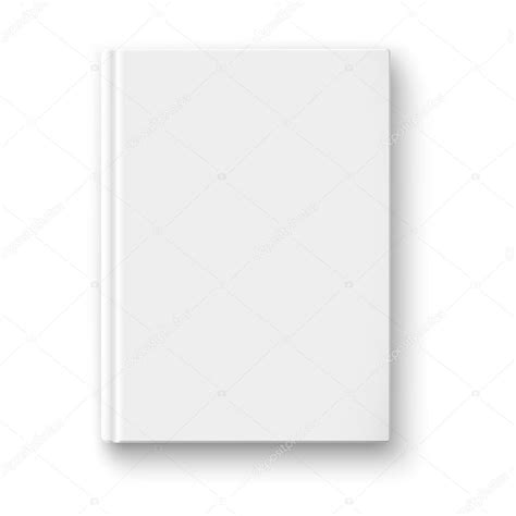 Blank book template with soft shadows. — Stock Vector © gruffi #34566475