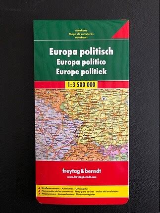 Avrupa Si̇yasi̇ Hari̇tasi / Europe Political Map Turizm - Gezi %20 İndirimli - Gardrops