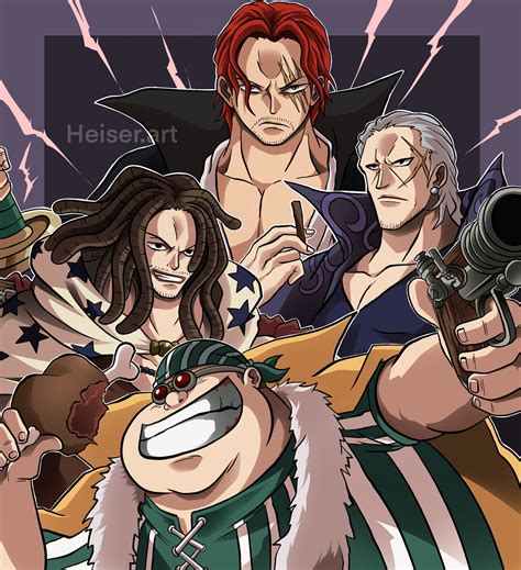 Red Hair Pirates - ONE PIECE - Image by Melonciutus #3811487 - Zerochan ...