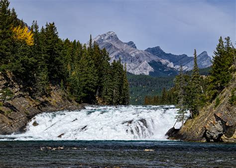 Bow River Falls, Mount Norquay | Bow River Falls, Mount Norq… | Flickr