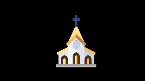 Church Animation Stock Video Footage for Free Download