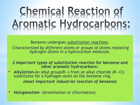 Aromatic hydrocarbons