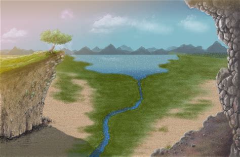 Digital painting contest! Create a nature landscape scene in GIMP! — GIMP contests — gimpusers.com