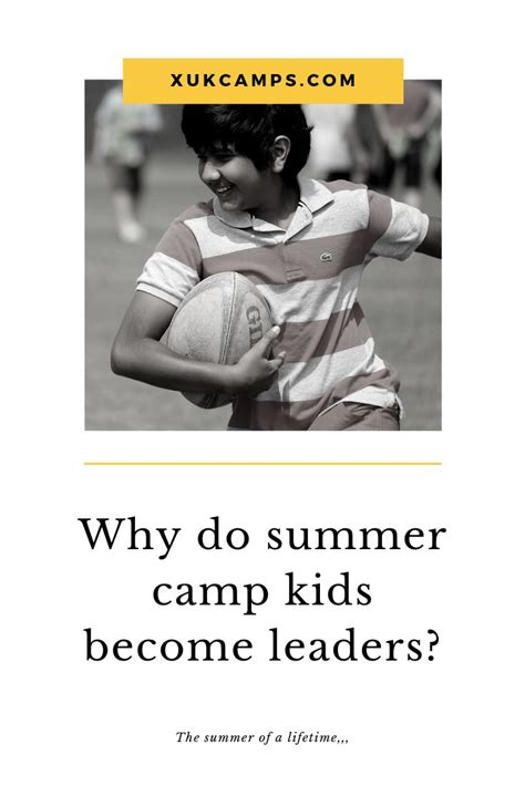 Our future leaders are created at summer camp | Summer camps for kids ...