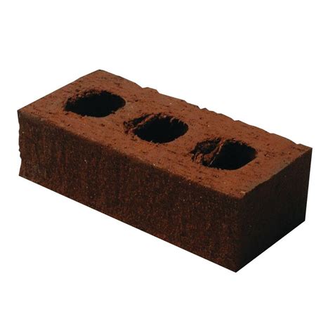 8 in. x 4 in. x 2 in. Clay Brick-20050276 - The Home Depot