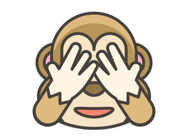 Monkey See No Evil Emoji PNG Transparent Emoji - Freepngdesign.com