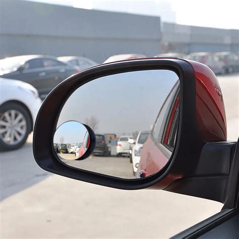 1 pcs Auto 360 Wide Angle Round Convex Mirror Car Vehicle Side ...