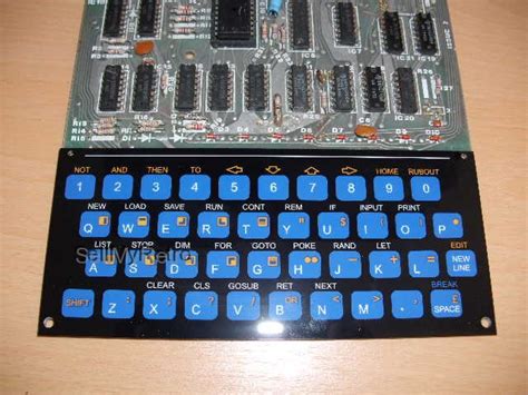 Brand New Sinclair ZX80 Keyboard Membrane