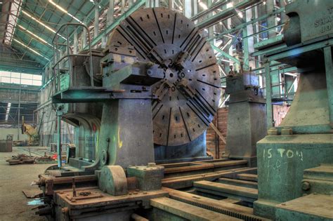 Cockatoo Island Giant Lathe HDR | David Lochlin | Flickr