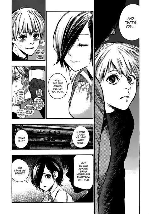 Kaneki x Touka I love this moment when kaneki as thoughts of him and ...