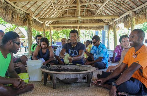 Fiji Kava Ceremony on Beautiful Dravuni Island - True Wind Healing Travel