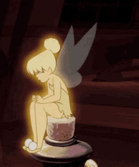 Grumpy Tinkerbell Hair Flip GIF | GIFDB.com