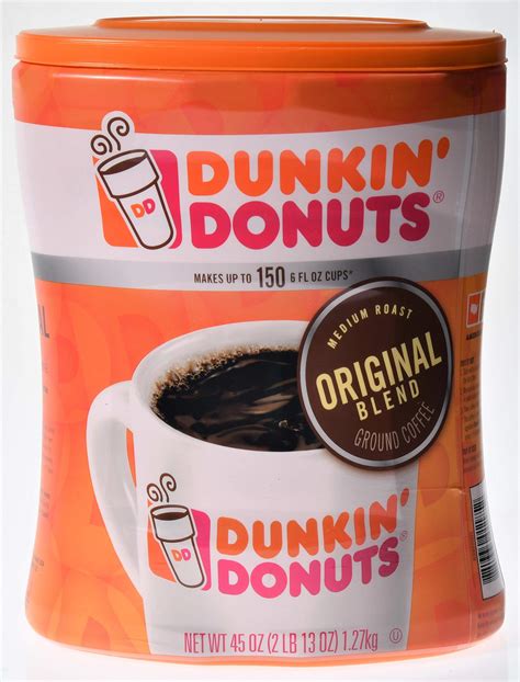 Buy Dunkin' Donuts Original Ground Coffee, 45 oz - Makes up to 150 6 fl oz cups, 3 Pack Online ...