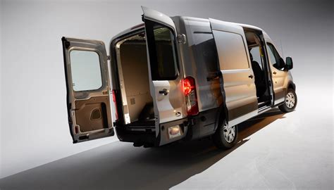 2015_Ford_Transit_doors_open - The Fast Lane Truck