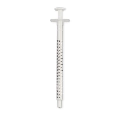 1 ml Oral Syringe with .05ml graduations – Carow Packaging