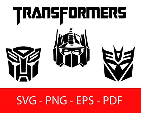 Transformers bundle svg transformers logo svg transformers | Etsy