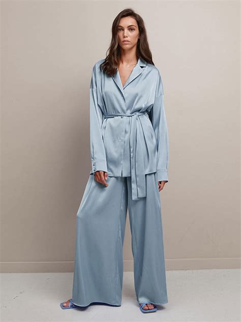 22 Momme Plus Size Silk Pajamas