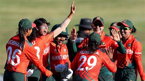 Bangladesh creates history with Women's Cricket World Cup win over ...