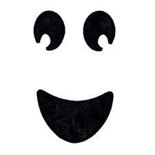 Applique Only :: Happy Ghost Face - Embroidery Boutique | Face template ...