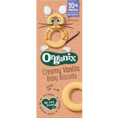 Organix Finger Foods Organic Baby Biscuits | Shopee Singapore