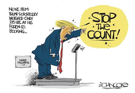 5 hilarious cartoons about Donald Trump's self-reported weight | The Week