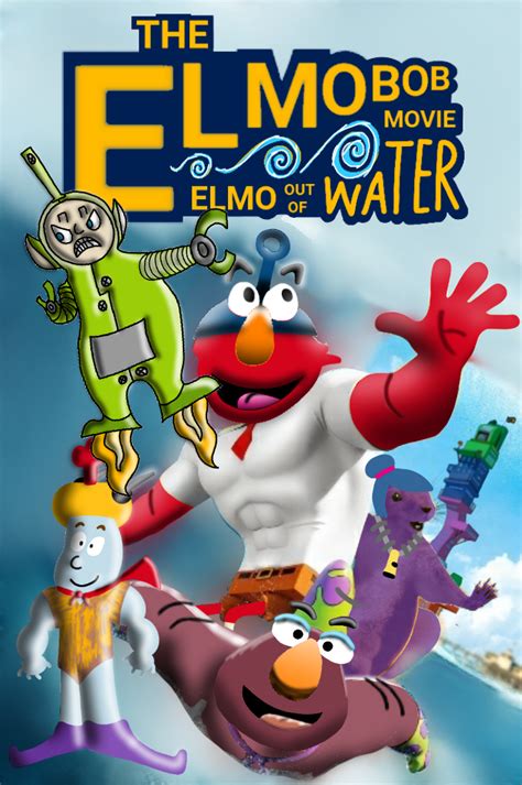 The ElmoBob Movie: Elmo Out of Water 2015 (SpongeBob SquarePants). | The Parody Wiki | Fandom