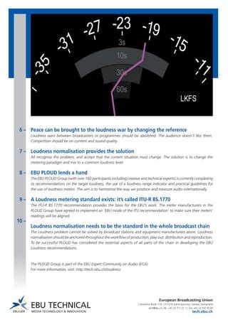 10_things_about_loudness | PDF | Free Download