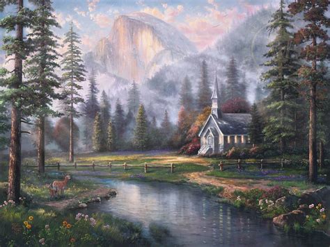 The Thomas Kinkade Company Announces the Release of Yosemite Painting ...