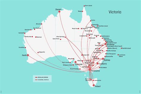 Australian domestic flight network | Qantas