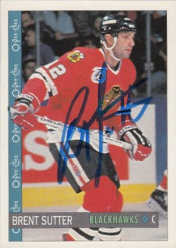 Brent Sutter Autographs and Memorabilia | Sports, Hockey