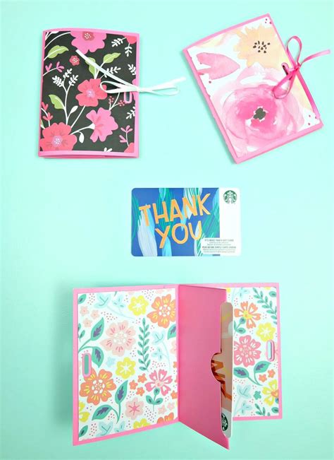 Easy DIY Gift Card Holders Made With The Cricut | Diy gift card, Gift ...