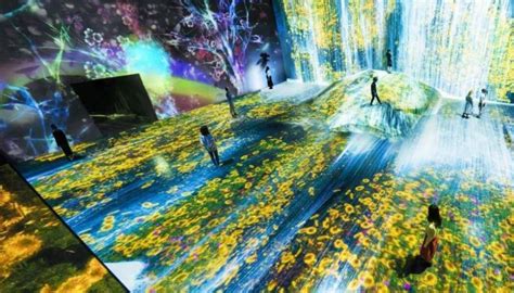 Digital Art Museum opens in Tokyo breaking down borders between art and ...