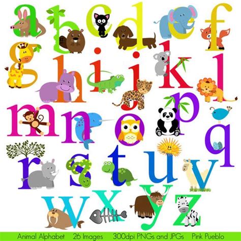 animal clipart alphabet letters - Clipground