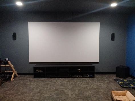 140" Projector Screen - Album on Imgur Home Theater Screens, Home ...