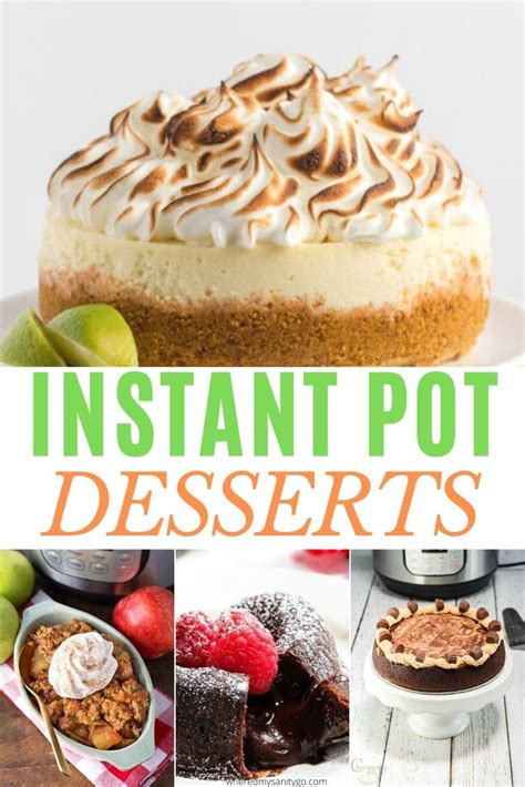 Our 15 Favorite Pressure Cooker Desserts Of All Time – Easy Recipes To Make at Home