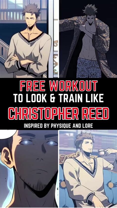 New Anime Workout: Christopher Reed from Solo Leveling! #SoloLeveling # ...