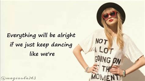 Taylor Swift - 22 (Lyrics) - YouTube