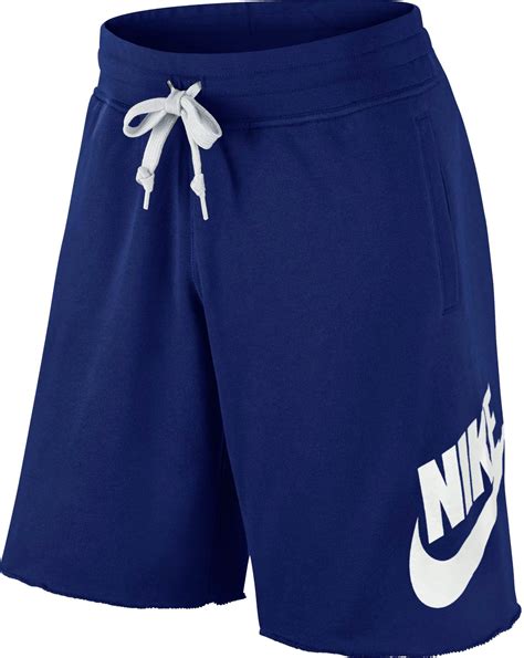 Nike Cotton Aw77 French Terry Alumni Shorts in Blue for Men - Lyst