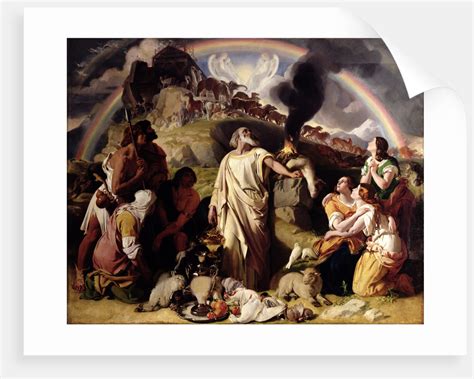 Noah's Sacrifice, 1847-53 posters & prints by Daniel Maclise