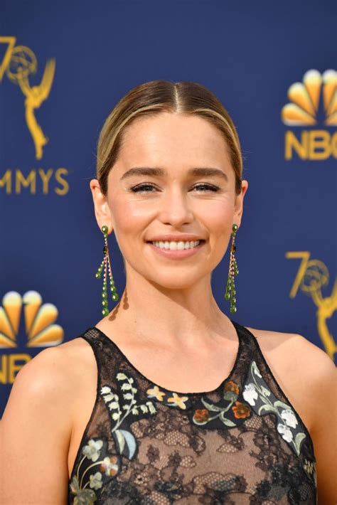 Emilia Clarke – 2018 Emmy Awards • CelebMafia